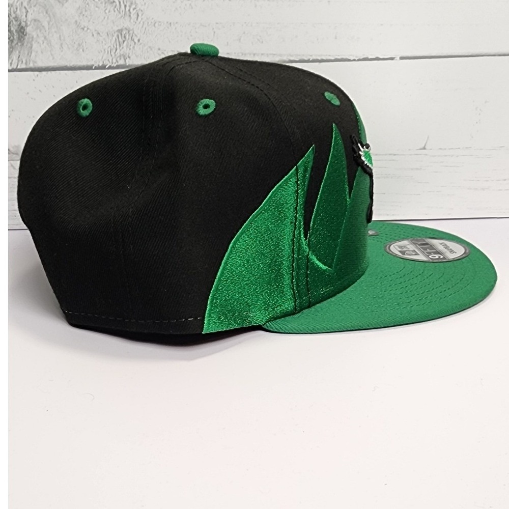 New Era 9FIFTY Philadelphia Eagles Snapback Hat Black Jagged NFL Cap OSFM - Picture 4 of 9